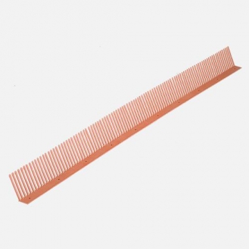 Okapový hřeben COMB, 60 mm x 1000 mm, cihlově červený