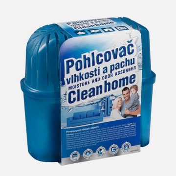 Pohlcovač vlhkosti a pachu CLEANHOME, 1300 g, komplet balení